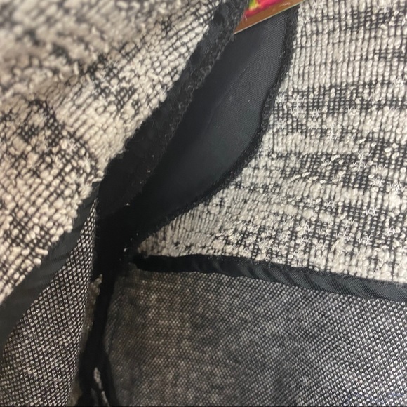 Lucky Brand Womens Marled Blazer Padded Button Up - Picture 6 of 7